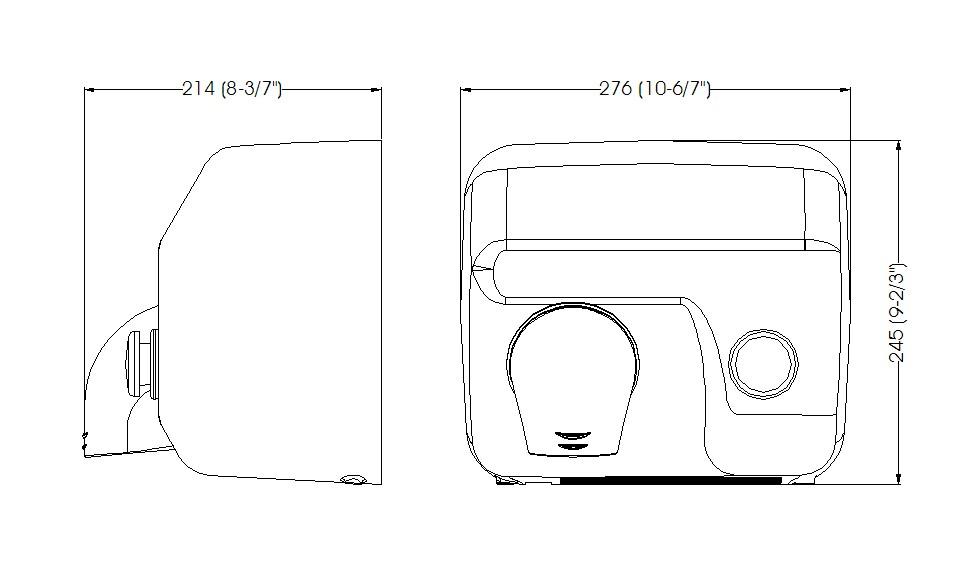 MEDICLINICS E05 SANIFLOW Secamanos Blanco 5 a 7 Días Mediclinics 