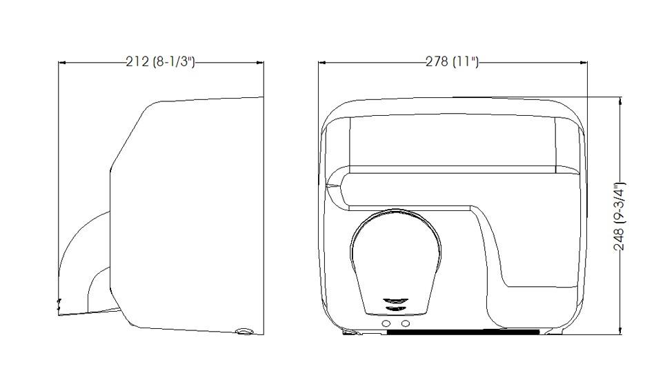 MEDICLINICS E88AO SANIFLOW Secamanos Oro 5 a 7 Días Mediclinics 