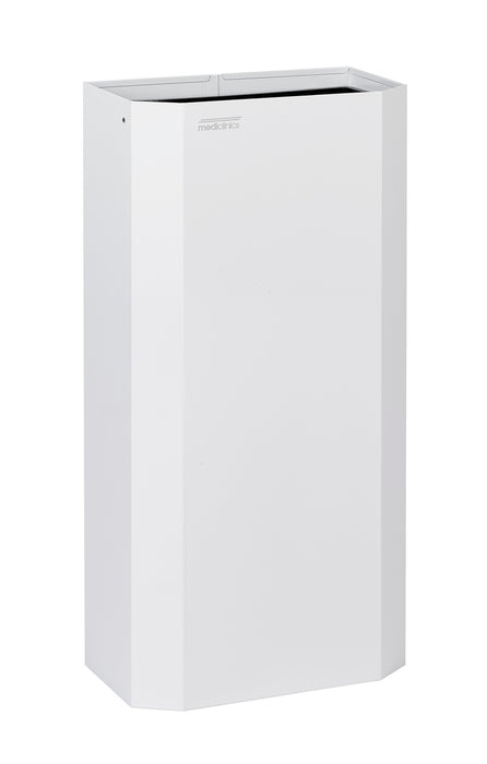 MEDICLINICS PPA4279 Papelera Abierta 40 l Blanco