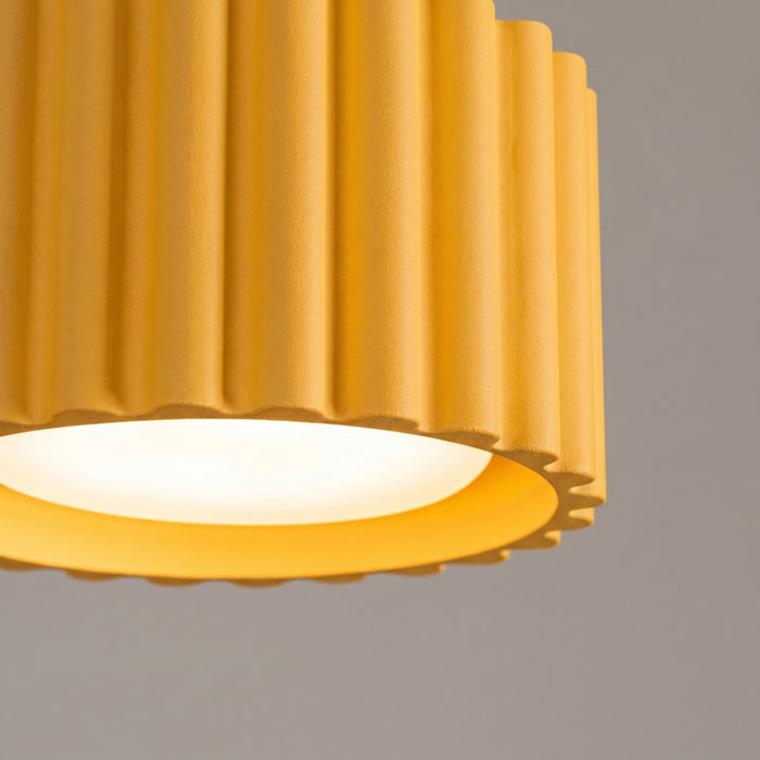 SOLLUX SL.2416 Plafón AURA 1 amarillo Gx53