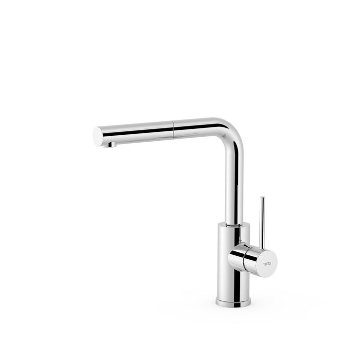 TRES 162437 TOP-TRES Vertical Sink Tap with Removable Shower