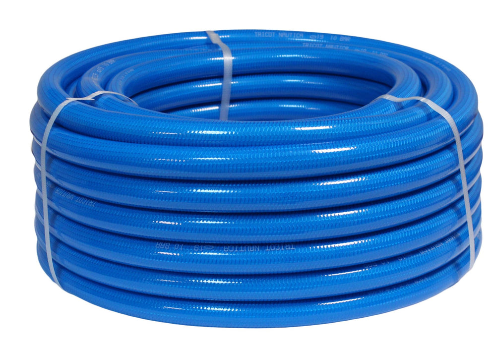 BONERVA TRA0116 Nautical Knitted Blue 15 mm x 25m