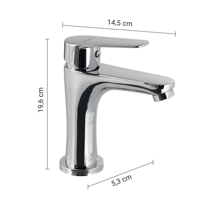 GEDY MXCO0113000 COMO Grifo bajo de lavabo cromo