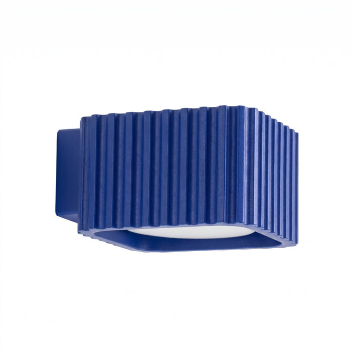 SOLLUX SL.3066 Lámpara De Pared Riff Azul Ultramar Gx53