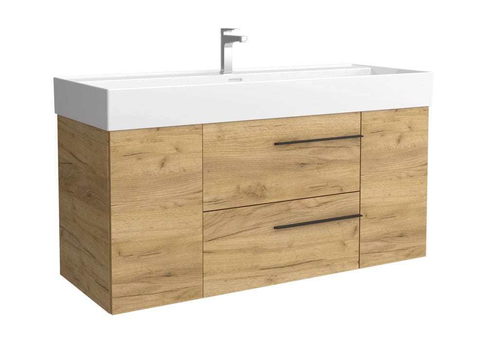 SALGAR 116110 YARA PLUS Mueble de Baño 1 poza Porcelana 120cm Roble