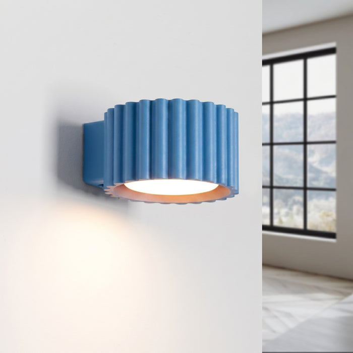 SOLLUX SL.2627 Aplique de pared AURA azur Gx53