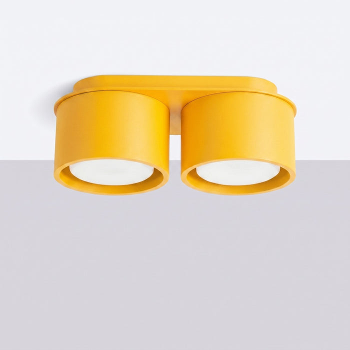 SOLLUX SL.2475 Plafón MODO 2 amarillo Gx53