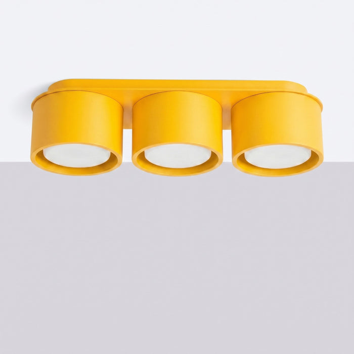 SOLLUX SL.2476 Plafón MODO 3 amarillo Gx53