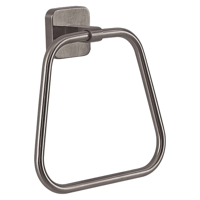 GEDY TO708100100 TONGA Gun Metal Ring Towel Holder
