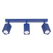 SOLLUX SL.3207 Lámpara De Techo Rayo 3L Azul Ultramar