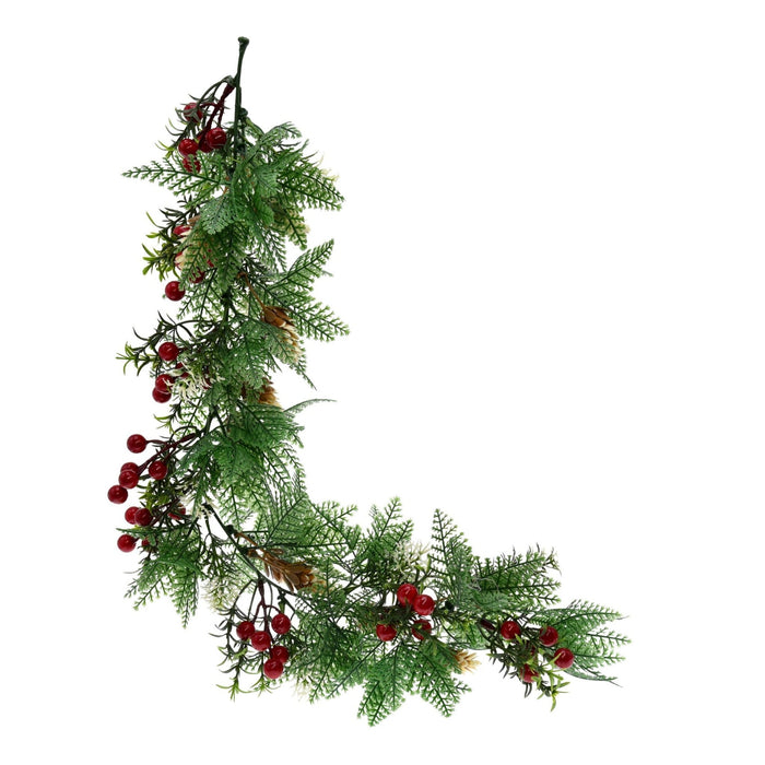 BONERVA MAL1229 CHRISTMAS Hanging Artificial Plant
