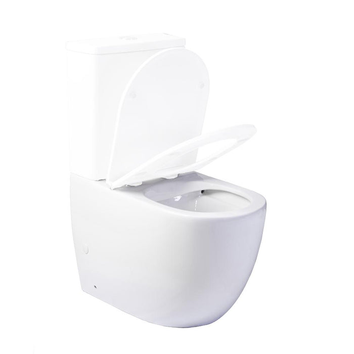BATHME B00350 NOVA Taza Inodoro Rimless Sin Cisterna Sin Tapa Asiento