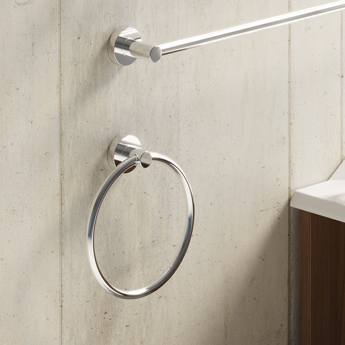 SONIA 181308 ASTRAL Toallero Anilla Cromo