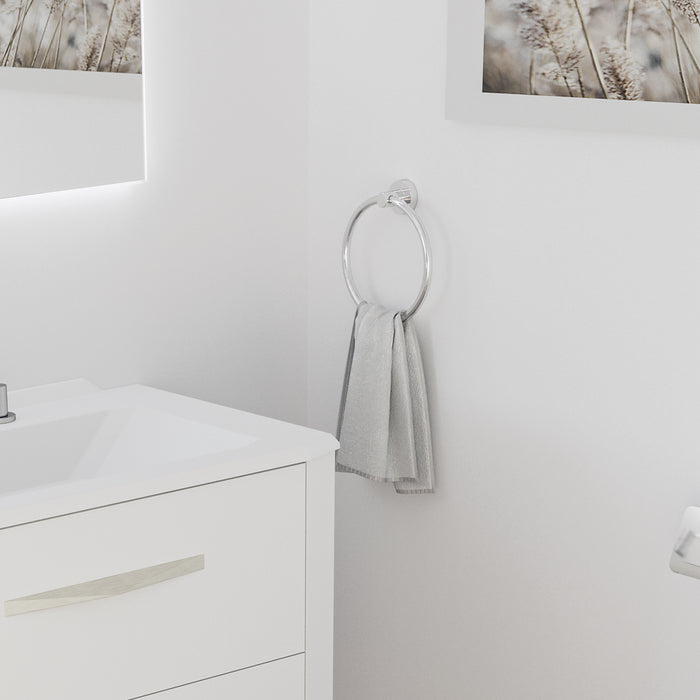 SONIA 181308 ASTRAL Toallero Anilla Cromo