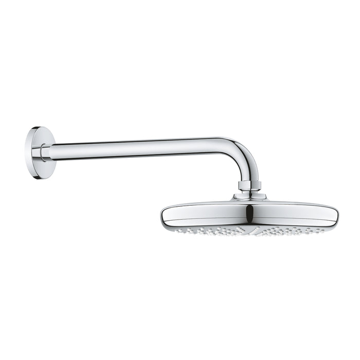 GROHE 26 411 000 TEMPESTA 210 Conjunto de ducha mural con brazo de 286 mm, 1 chorro Cromo