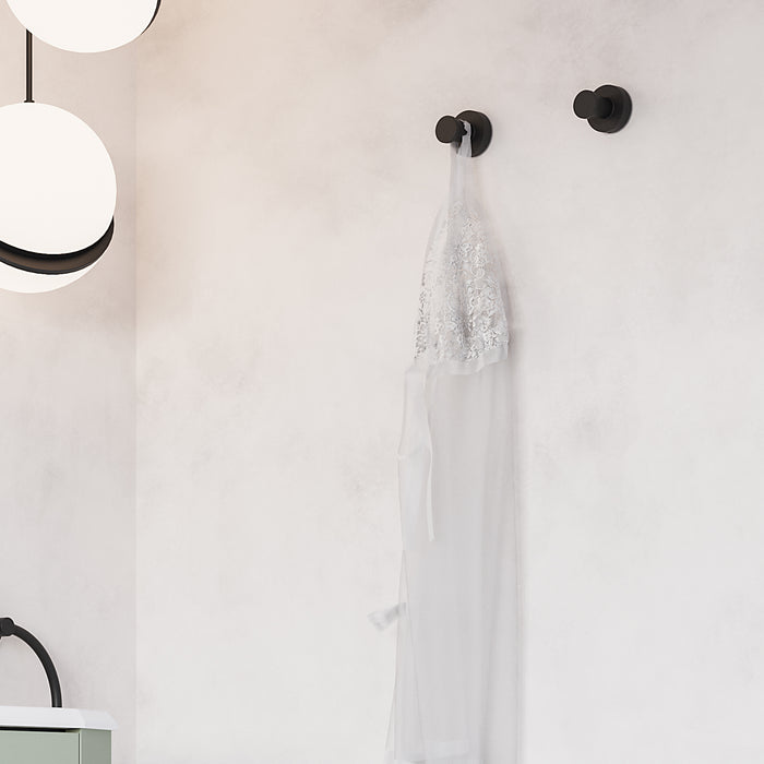 SONIA 185160 ASTRAL Percha Negro Mate