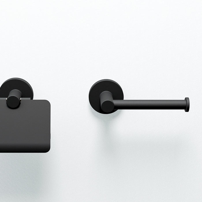 SONIA 185177 ASTRAL Portarrollos Abierto Negro Mate