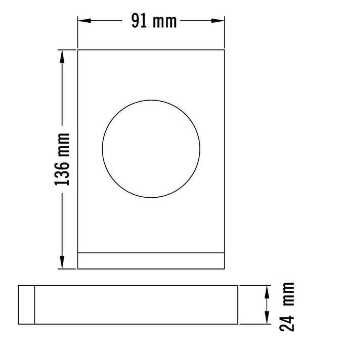 MEDICLINICS AI0920C Dispensador de bolsas higiénicas Inox Brillo 5 a 7 Días Mediclinics 