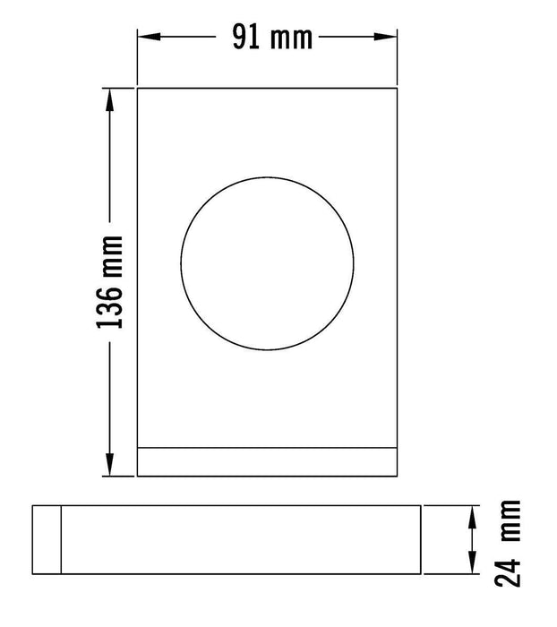 MEDICLINICS AI0920CS Dispensador de bolsas higiénicas Inox mate 5 a 7 Días Mediclinics 