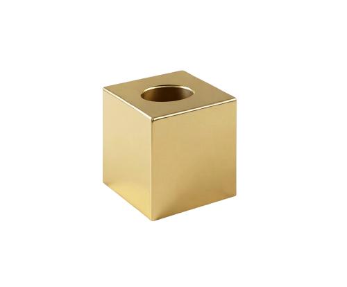 ANDREA HOUSE BA75097 Portapañuelos Dorado M.12,5X12,5X13