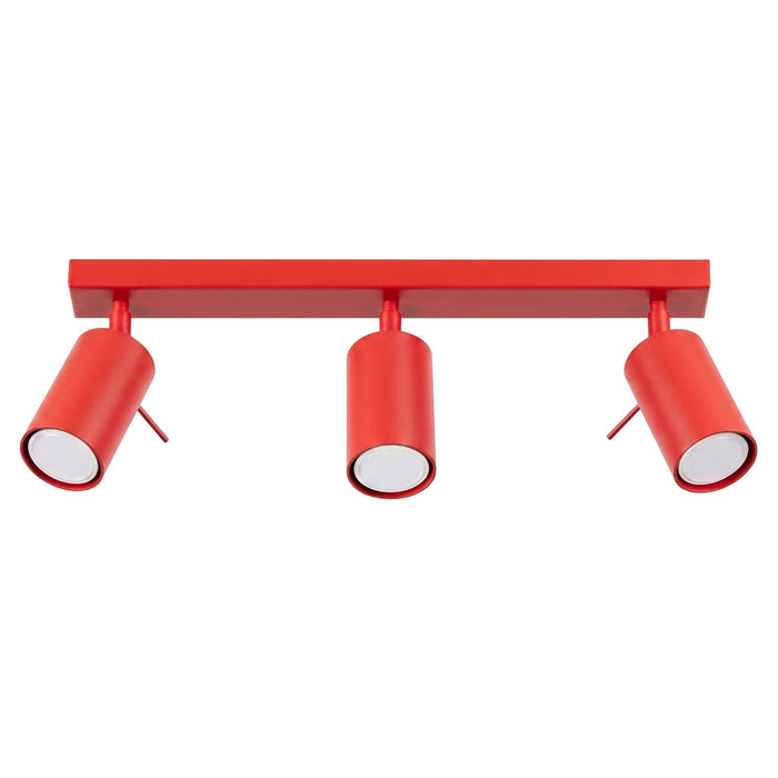 SOLLUX SL.2191 Plafón RING 3L rojo