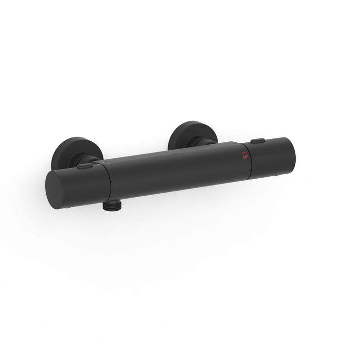 TRES 19016401NM OVER-WALL Thermostatic Wall-Mounted Over-Wall Shower Faucet Matte Black