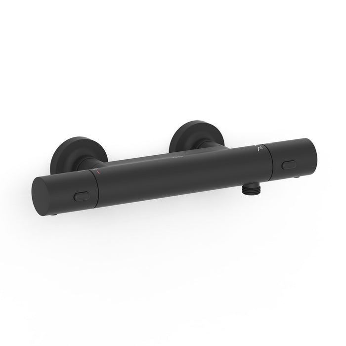 TRES 19016402NM OVER-WALL Thermostatic Wall-Mounted Over-Wall Shower Faucet Matte Black