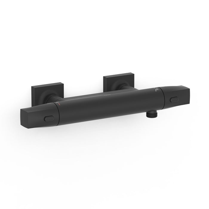 TRES 19016405NM OVER-WALL Thermostatic Wall-Mounted Over-Wall Shower Faucet Matte Black