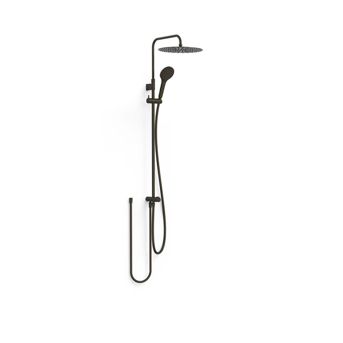 TRES 19063502KMB Shower Set Adaptable to Any Tap Black Bronze Color