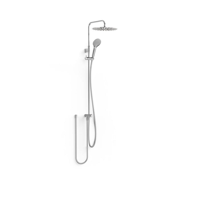 TRES 19063502 Shower Set Adaptable to Any Chrome Tap