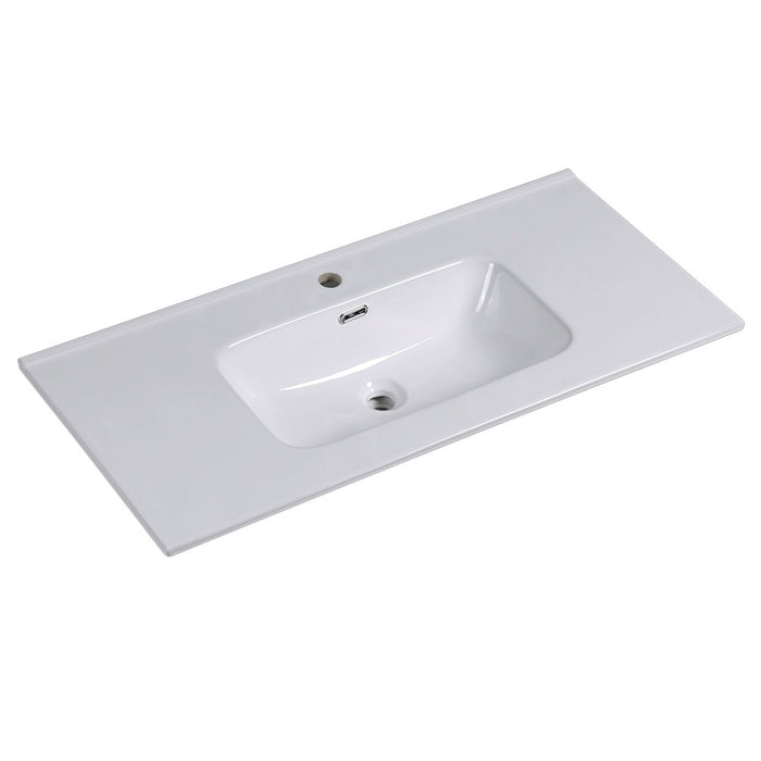 LLAVISAN 509064 Sink To Embed Cosmos 101X46X1.8 White