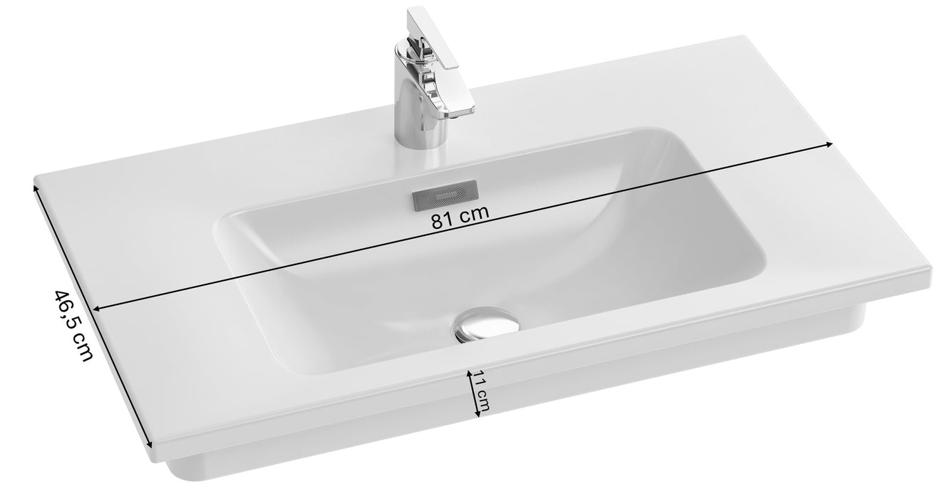 JACOB DELAFON EXAE112-00 FOREFRONT Lavabo 80cm