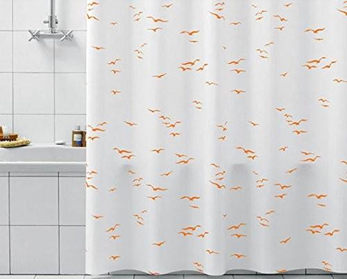 GEDY 7112063630 Cortina Vinilo G-Rondini Naranja 120X200
