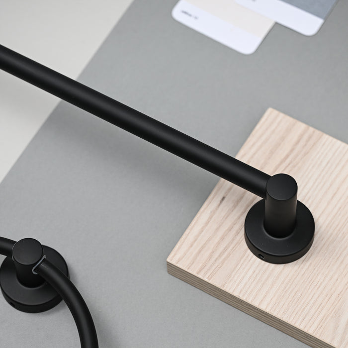 SONIA 194094 ASTRAL Toallero Barra 350 mm Negro Mate