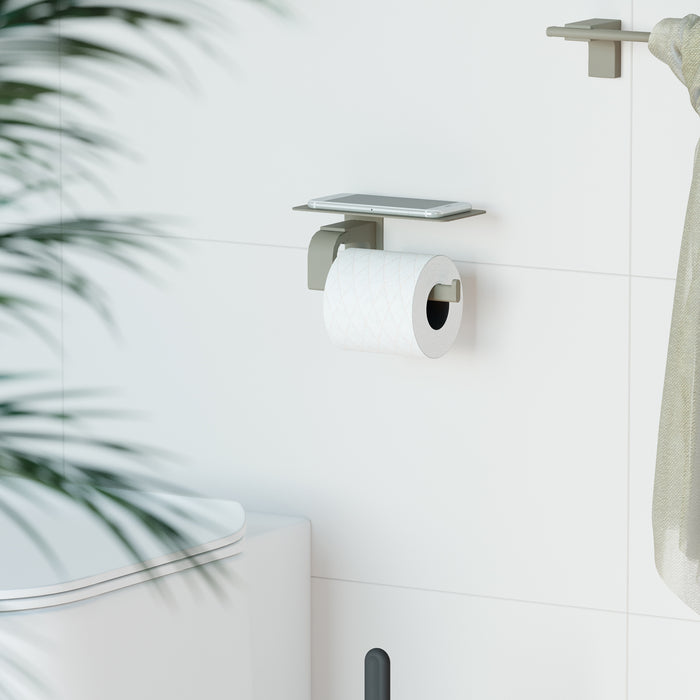 SONIA 195138 ELETECH Portarrollos Repisa Verde Niebla