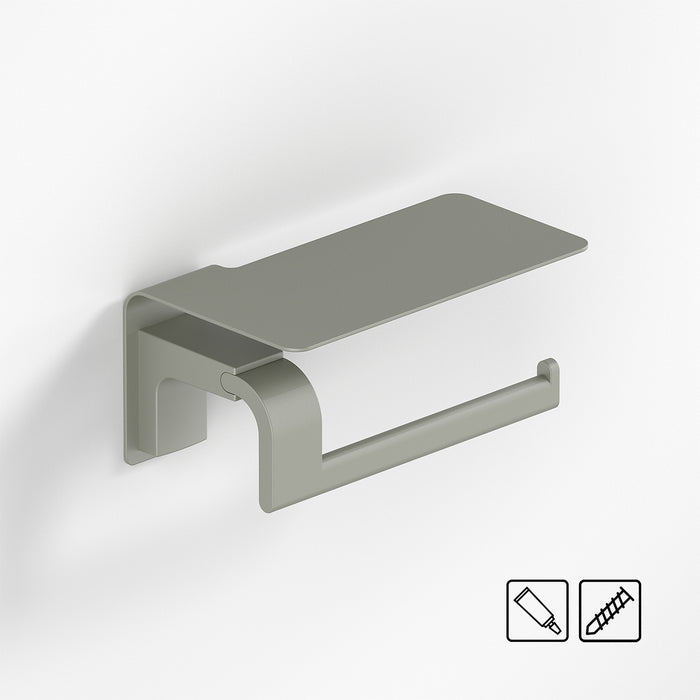 SONIA 195138 ELETECH Portarrollos Repisa Verde Niebla