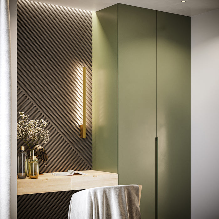 SOLLUX TH.199 Wall Light LAHTI L Golden 4000K