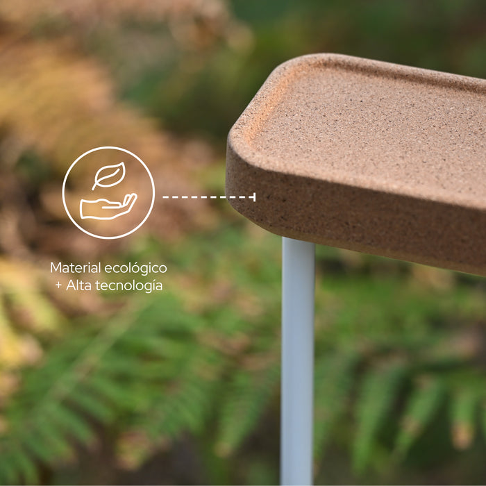 SONIA 199792 BIOCO Combi Toallero Doble Contenedor Negro