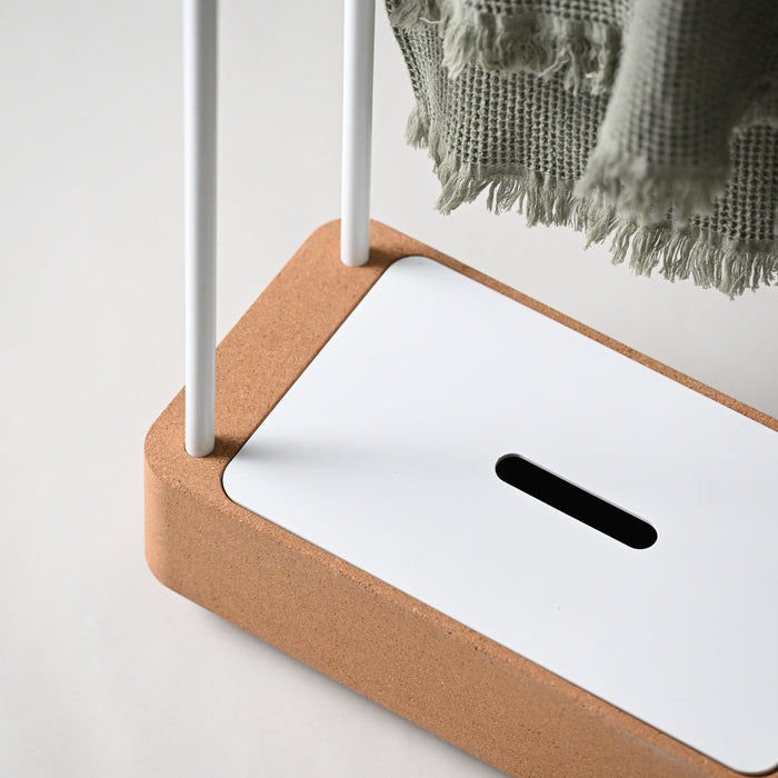 SONIA 199815 BIOCO Combi Toallero Maxi Natural Blanco