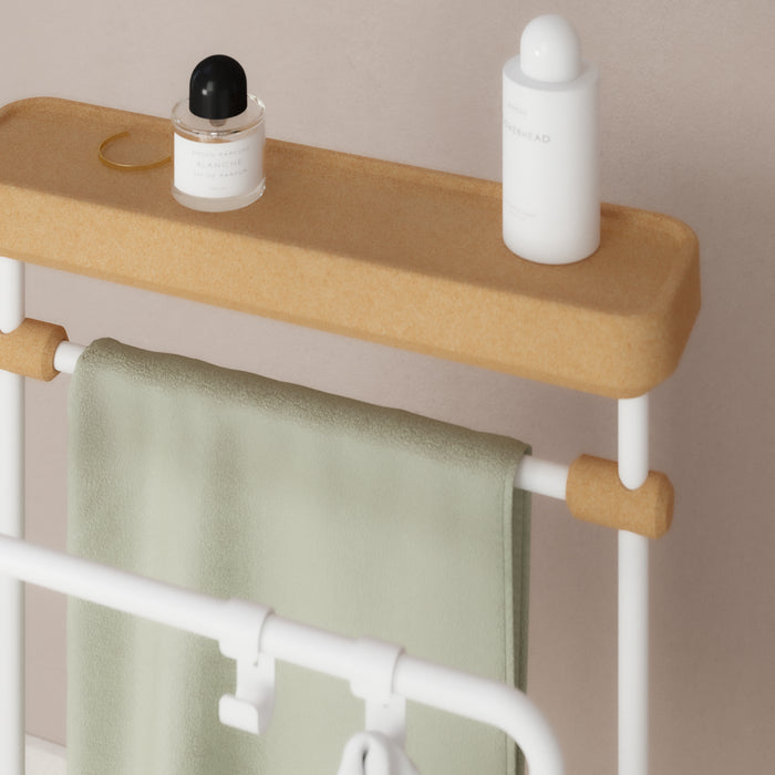 SONIA 199815 BIOCO Combi Toallero Maxi Natural Blanco