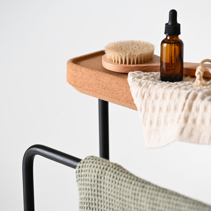 SONIA 199822 BIOCO Combi Toallero Maxi Natural Negro