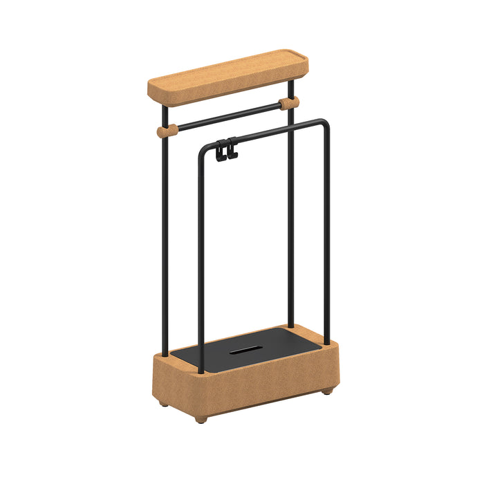 SONIA 199822 BIOCO Combi Toallero Maxi Natural Negro