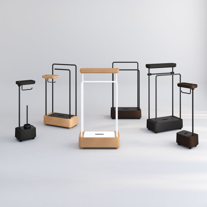 SONIA 199846 BIOCO Combi Toallero Maxi Negro