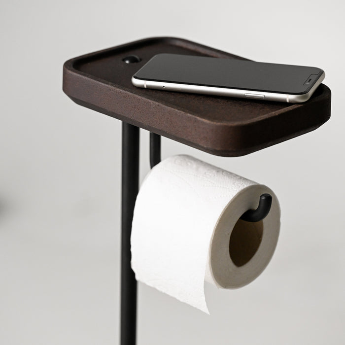 SONIA 199884 BIOCO Combi Toallero Anilla Mocca Negro