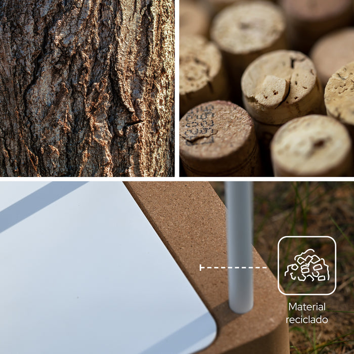 SONIA 199884 BIOCO Combi Toallero Anilla Mocca Negro