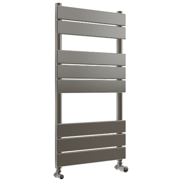 LAZZARINI 392223 EGADI Radiador 500x840 mm Níquel cepillado