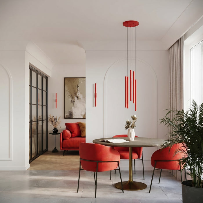 SOLLUX SL.2144 Aplique de pared PASTELO 2 rojo