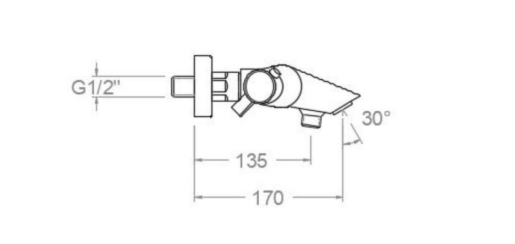 RAMONSOLER 3339S TERMODRAKO Grifo Termostático de baño-ducha Cromo Sin Equipo