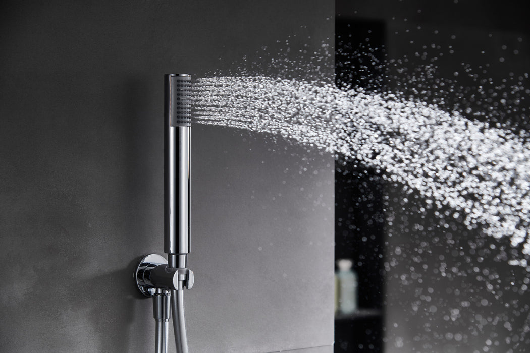 IMEX GPT039 TÍVOLI Conjunto Ducha Monomando Empotrado Cromo