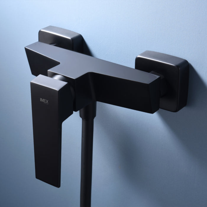 IMEX BDAR025-5NG ART Kit Ducha Monomando Negro Mate